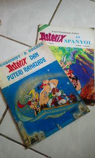 Buku asterix dan obelix. Kondisi sesuai foto, tidak ad halaman yg robek, harga tertera utk 1 piece