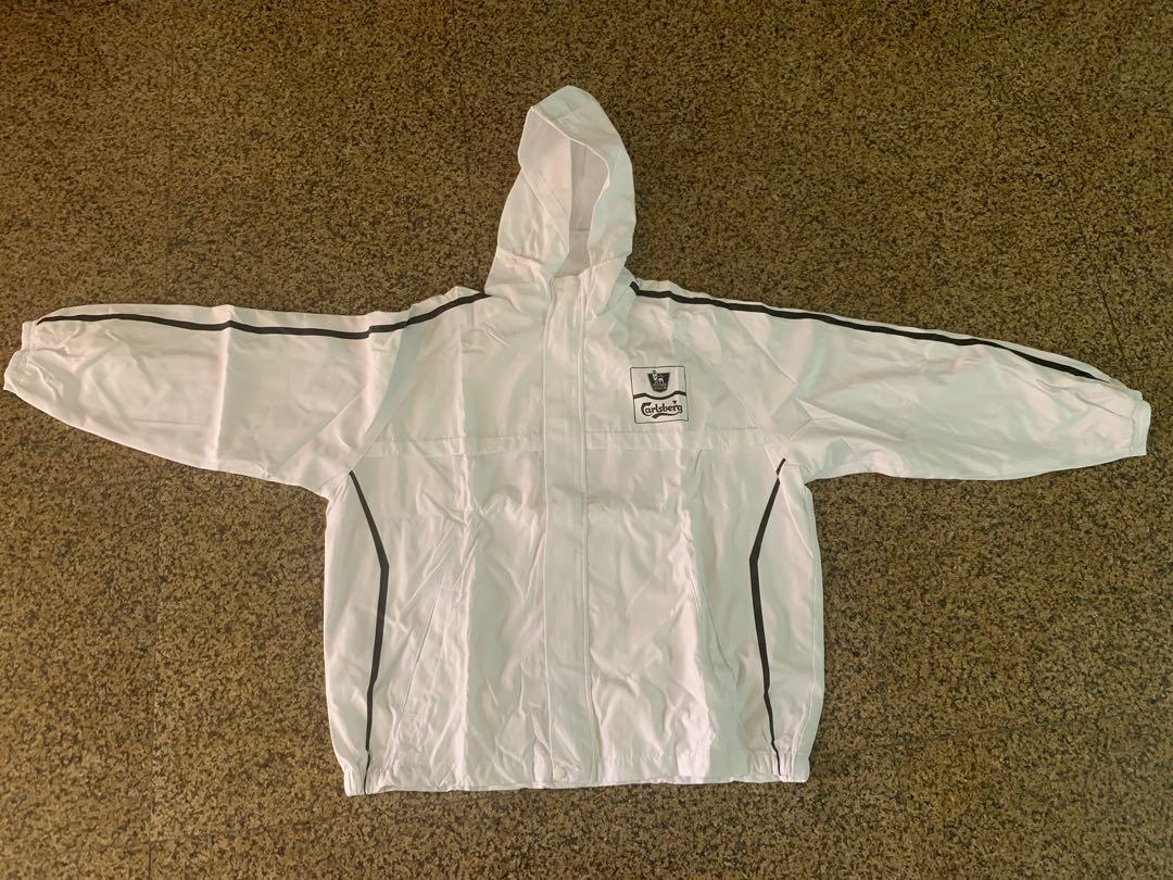 Calsberg jacket (Category: Water Sports) located in Singapore. Submitted by a_simple_life (Listing ID 1064698708, Image 1). Description: Size L. Premier league New.