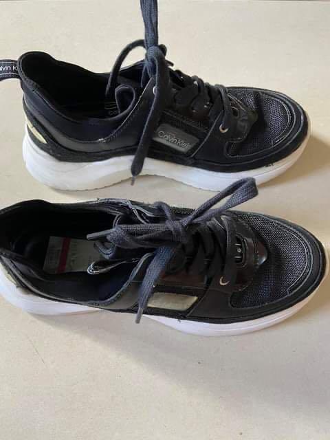 Calvin Klein Rubber Shoes Women s Fashion Footwear Sneakers on