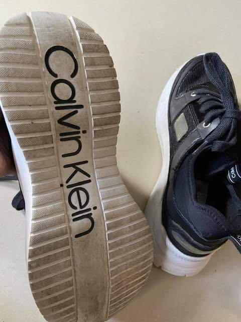 Calvin klein sales rubber shoes