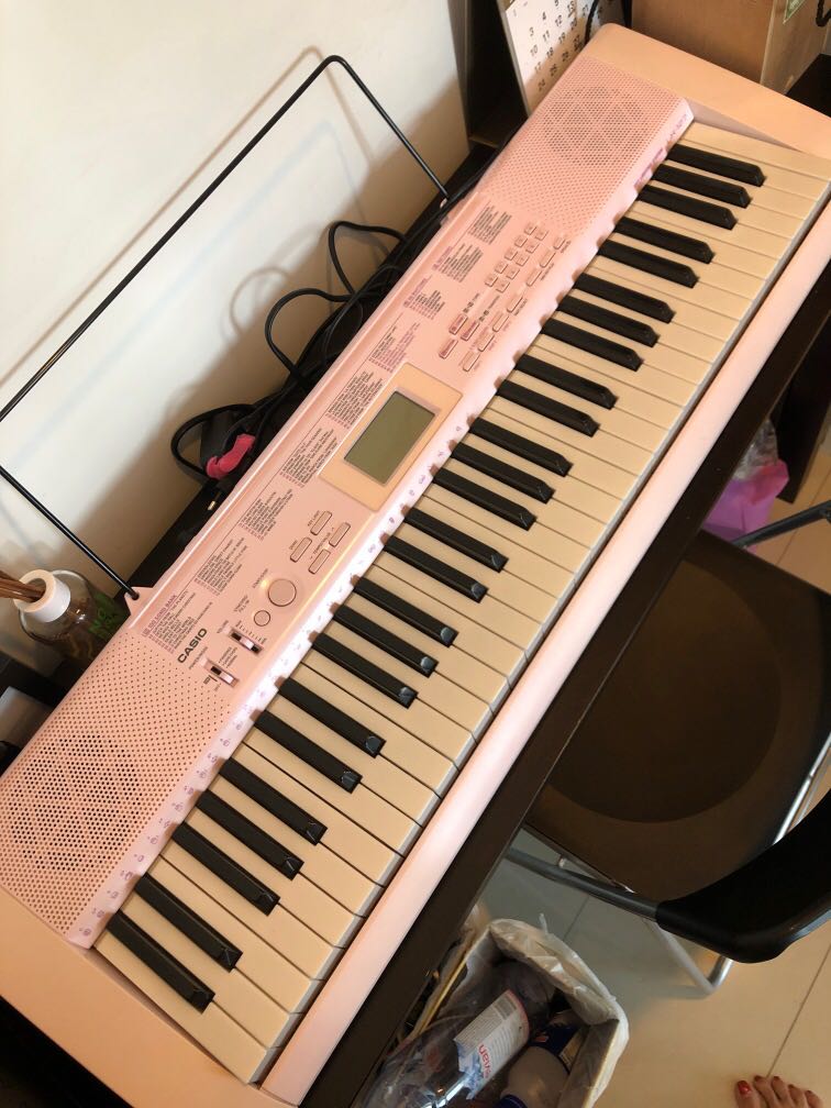 Pink discount casio keyboard