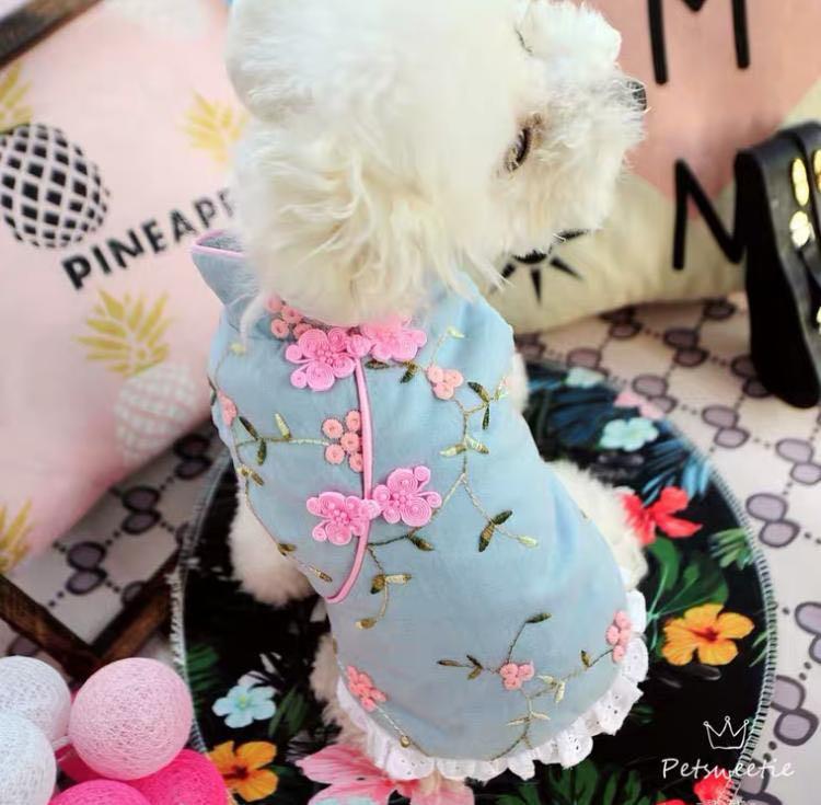 CNY Dog Qipao Pet Supplies Health Grooming on Carousell