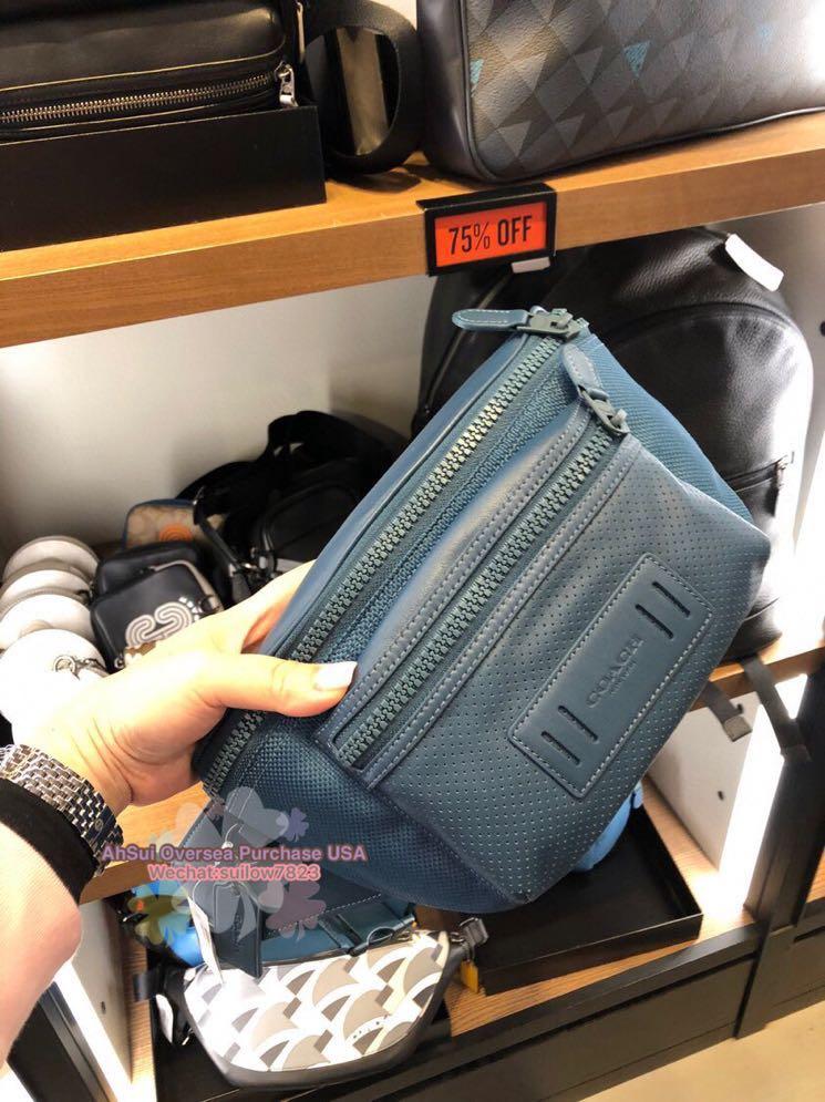 Coach men's terrain belt bag deals