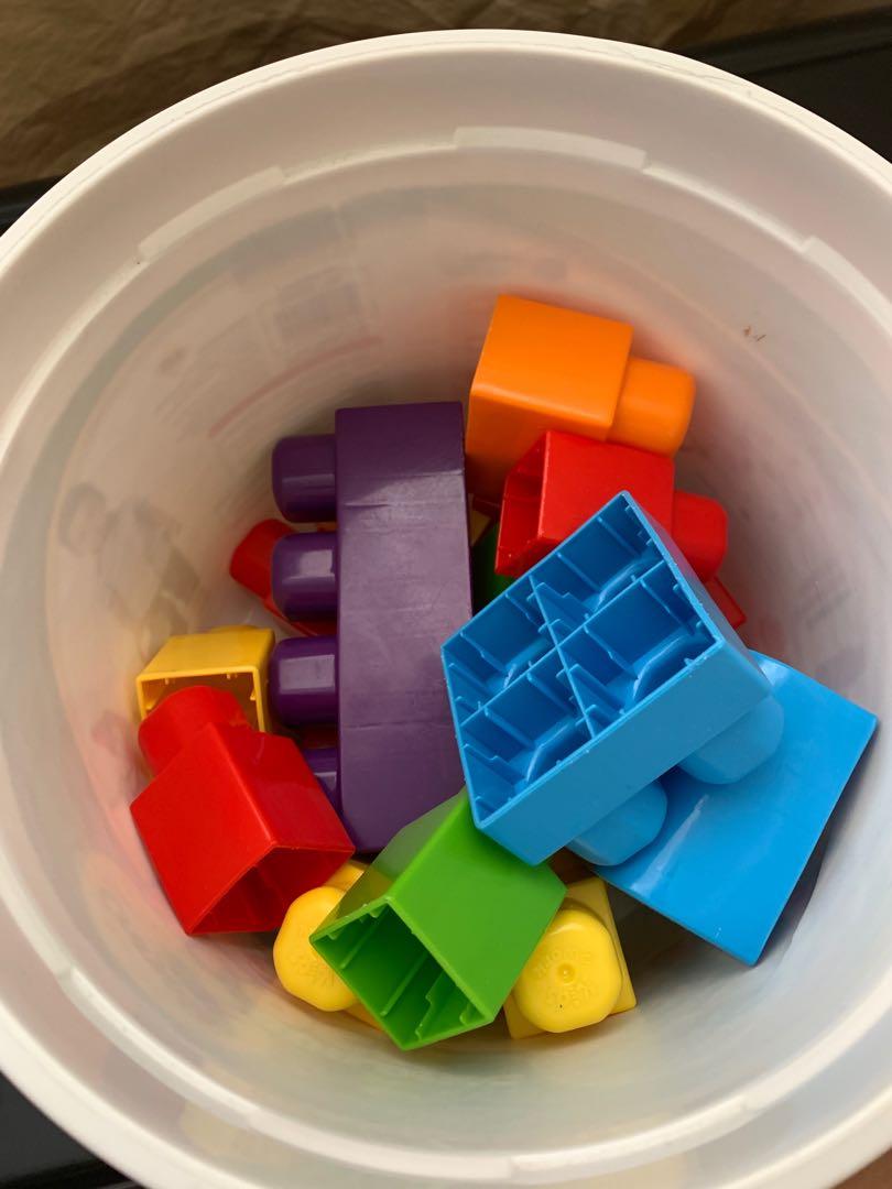 Crayola kids work building blocks, Babies & Kids, Infant Playtime on