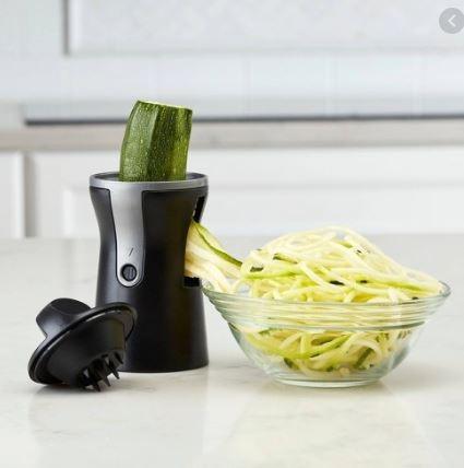 Cuisinart Handheld Spiralize Food Fruit Vegetable Chopper Noodle Maker  Handheld Zucchini Spaghetti Maker Vegetable Spiralizer Slicer