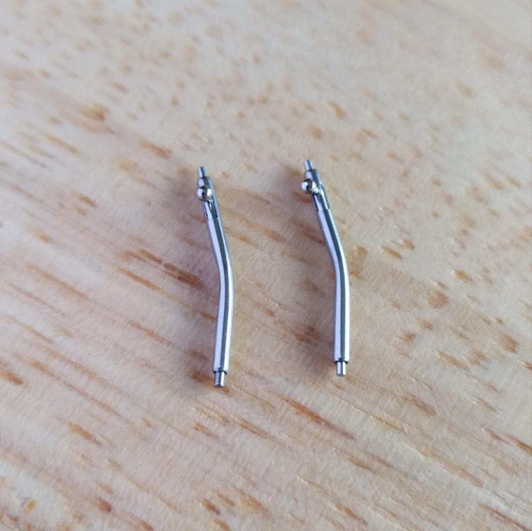 Curved quick release spring bars new arrivals