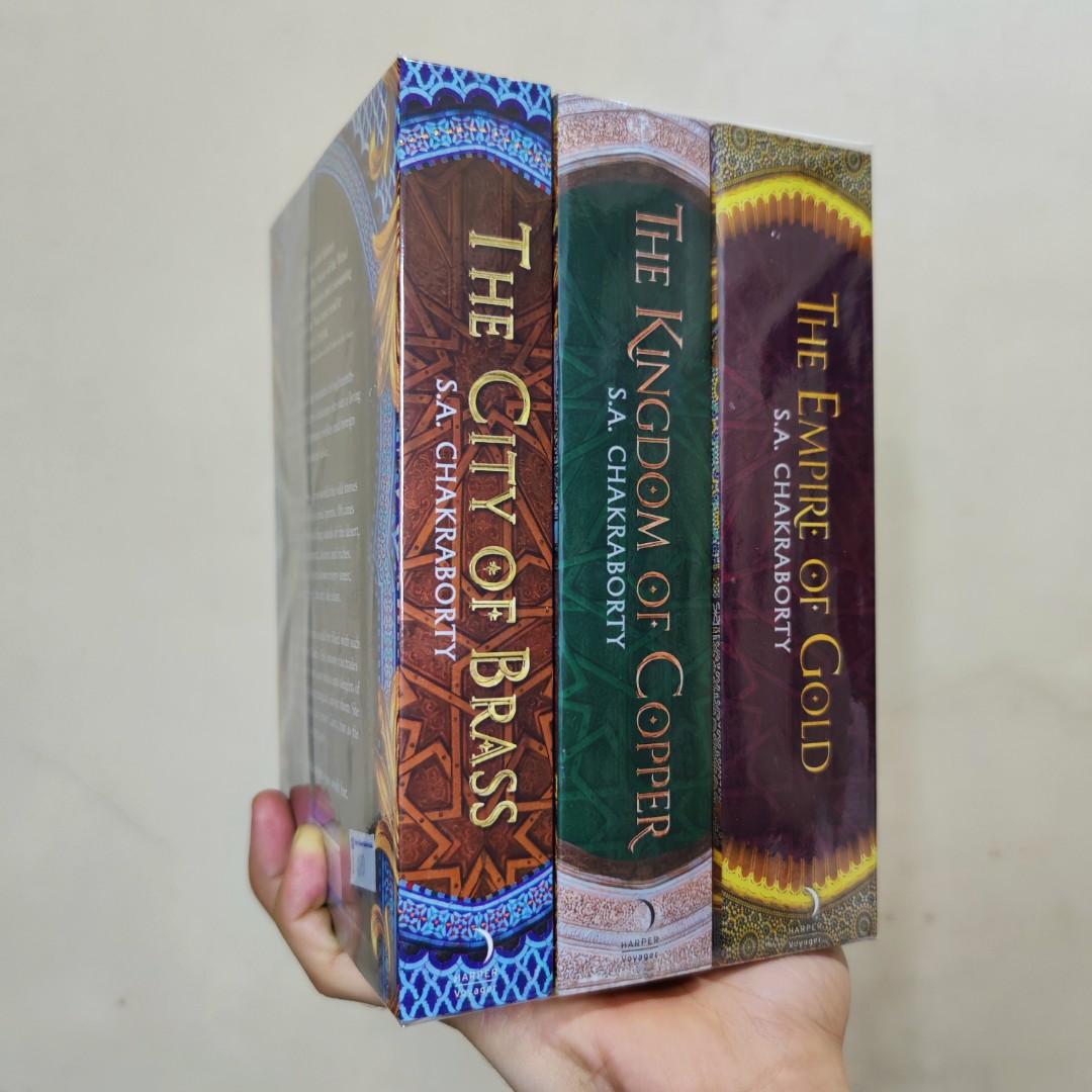 Daevabad Trilogy City Of Brass Kingdom Of Copper Empire Of Gold Hobbies Toys Books Magazines Fiction Non Fiction On Carousell