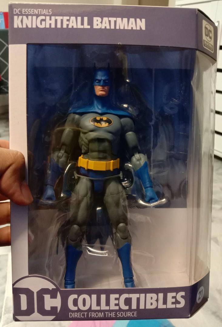 dc essentials knightfall batman action figure