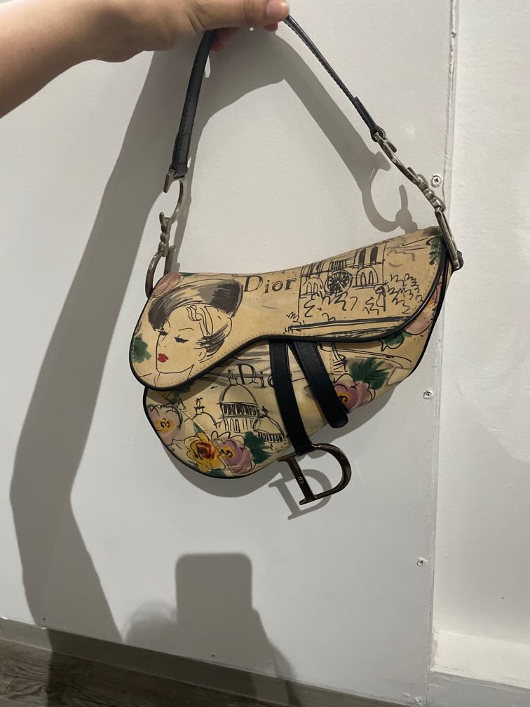 Dior Saddle Limited Edition Paris 50 s