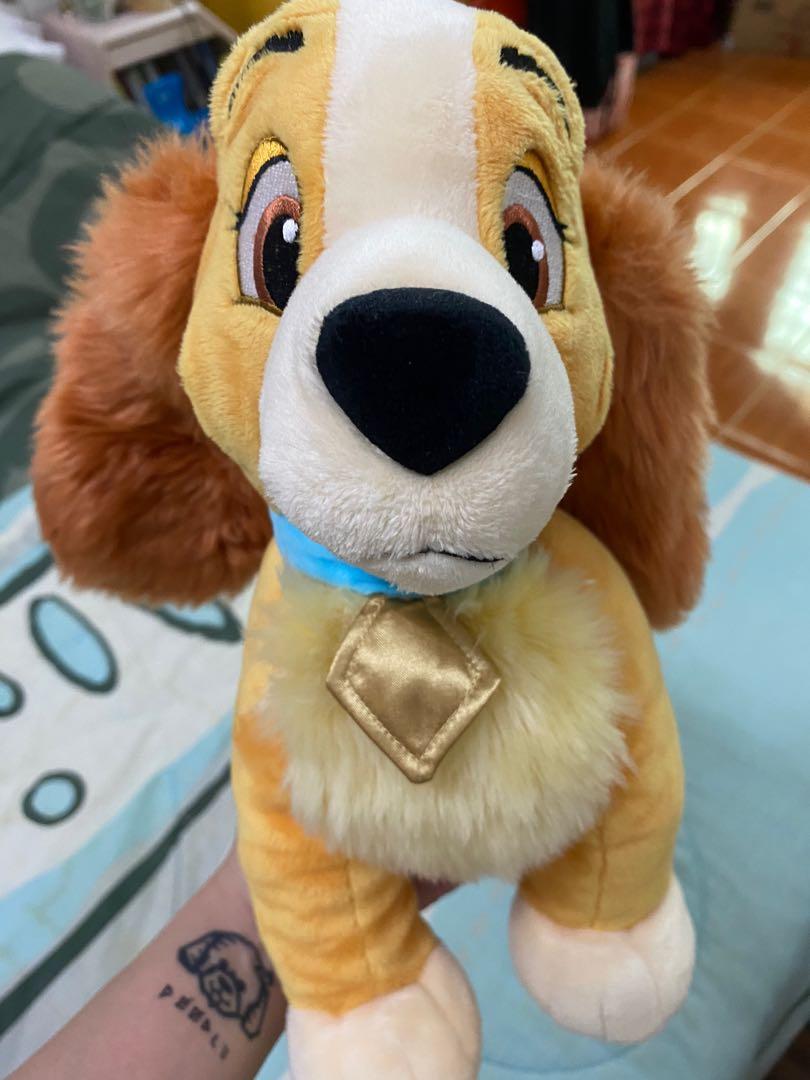 Tramp plush disney store sale
