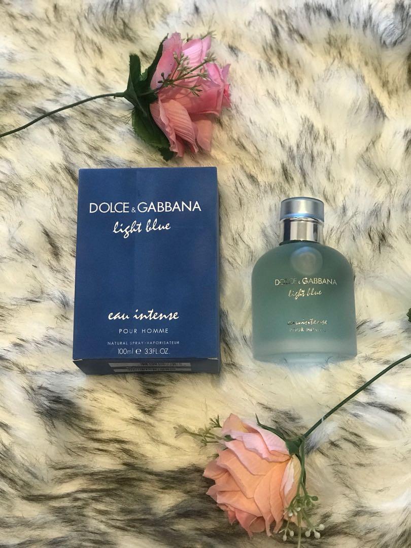 Dolce Gabbana Light blue intense 100ml ori Beauty Personal Care