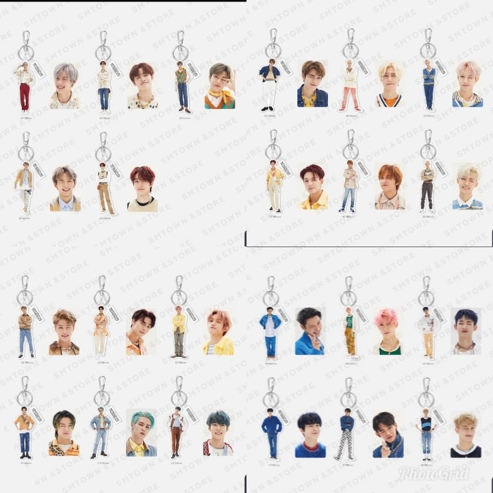 Nct Resonance Acrylic Keyring Nct EMS INCLUDED NCT 2020 RESONANCE