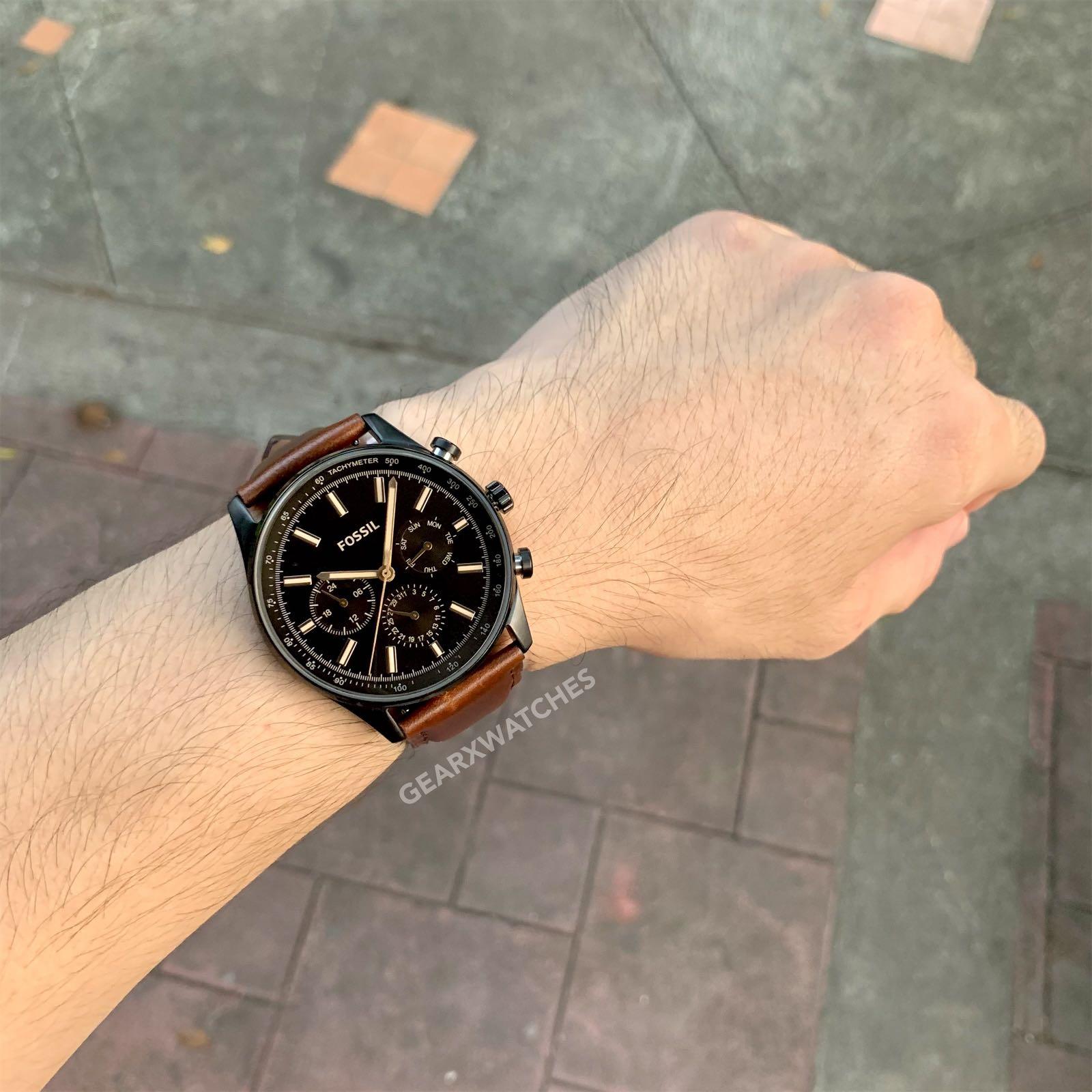 Fossil Sullivan Multifunction Brown 
