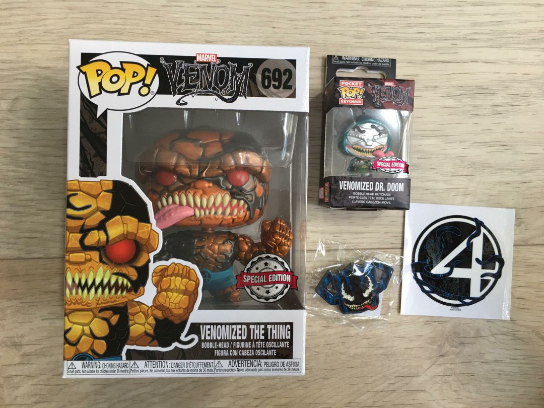 venomized the thing funko pop