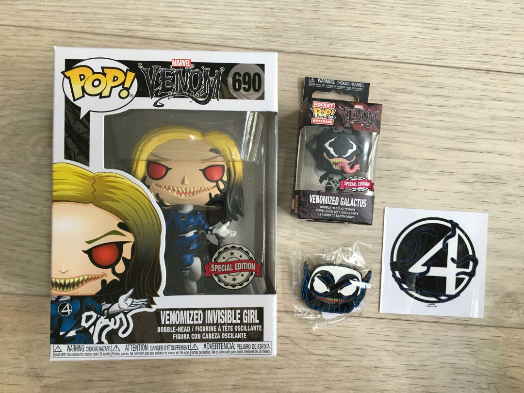 venomized invisible girl