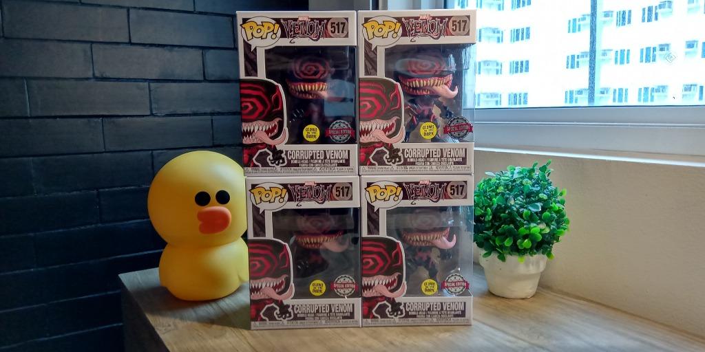Funko Pop Corrupted Venom Glow in the Dark (Category: Designer & Blind Box Toys) located in Quezon City. Submitted by mjsee21 (Listing ID 1064847430, Image 1). Description: Funko Pop Corrupted Venom Box Condition: 9.5/10 or better Price: PHP3,000.00 Mode of Payment: BPI or GCash Location: Banawe or Mo. Ignacia, Quezon City Shipping: Via Grab, Lalamove only (buyer's expense) Provincial: LBC Only (buyer's expense) PS: Due to its high value price ta