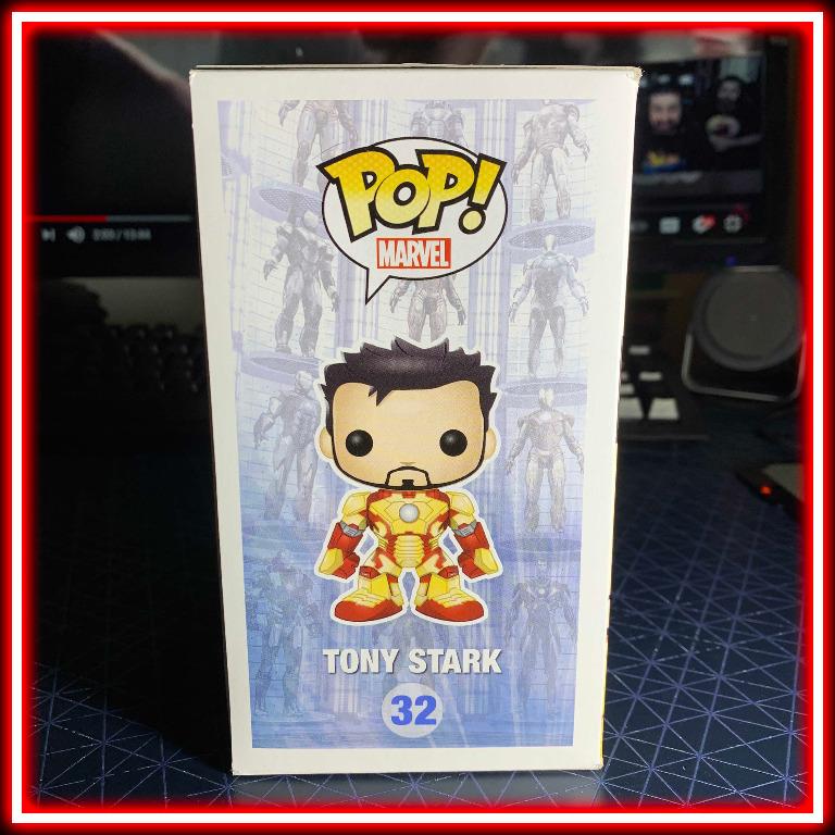 Figura Funko Pop! Tony Stark (Iron Man 3) (Unmasked) 〖 Iron Man 〗