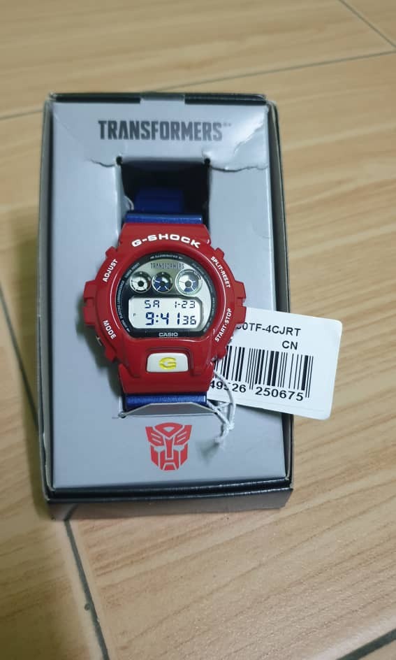 Gshock Dw6900 Transformers Men s Fashion Watches Accessories Watches on Carousell