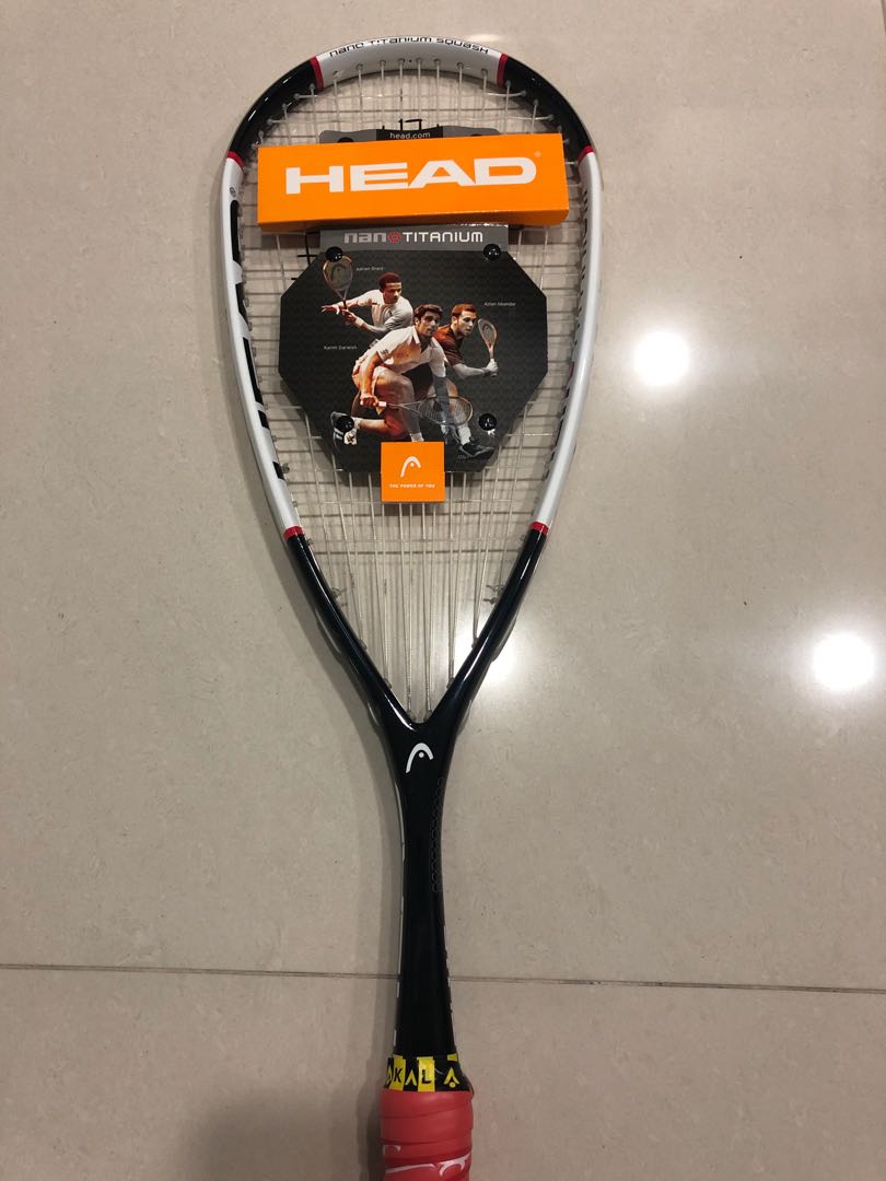 Head Nano Titanium Ti 115 squash racquet, Sports Equipment, Sports