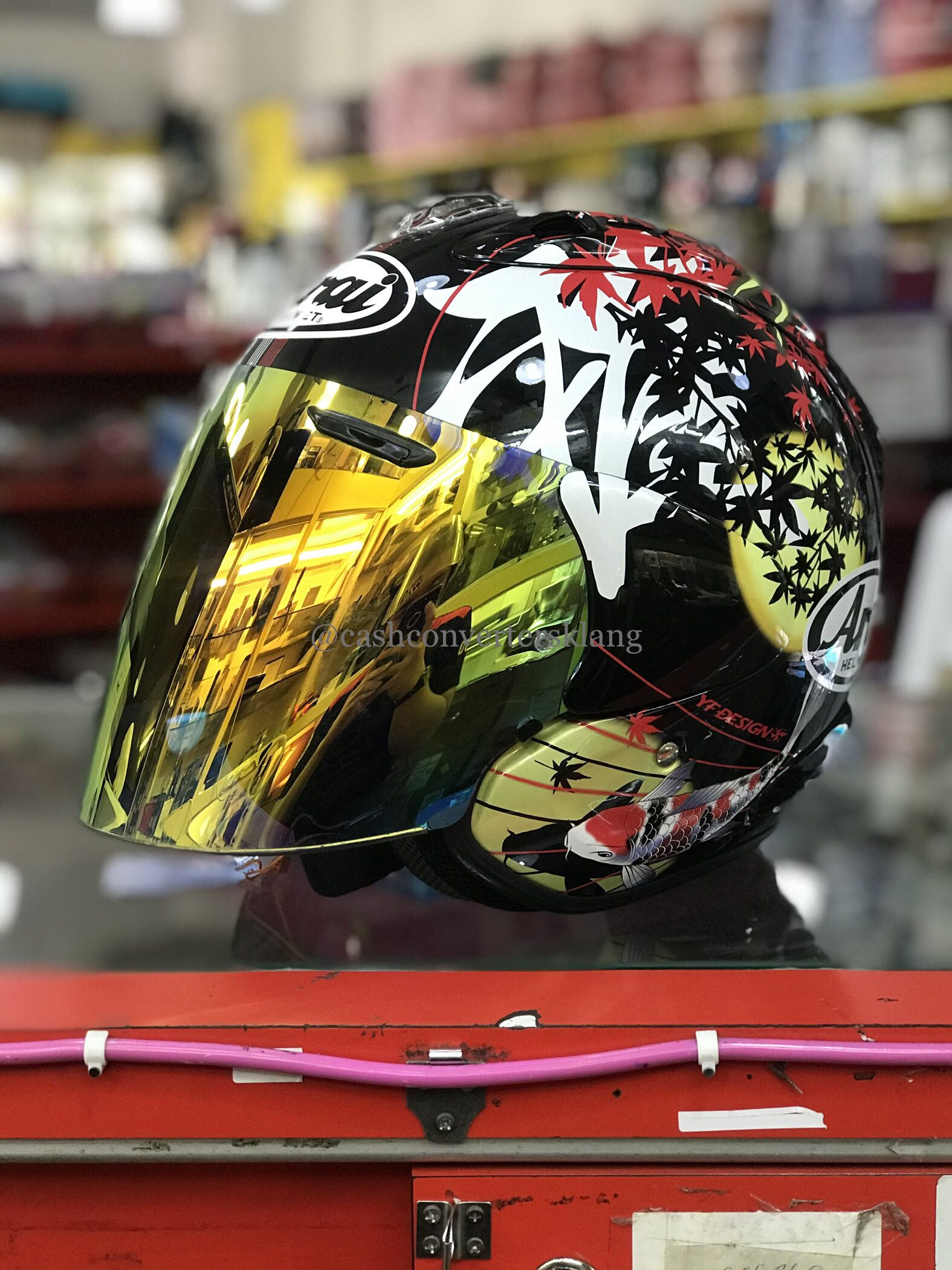 Helmet Arai VZ Ram Oriental 2, Auto Accessories on Carousell