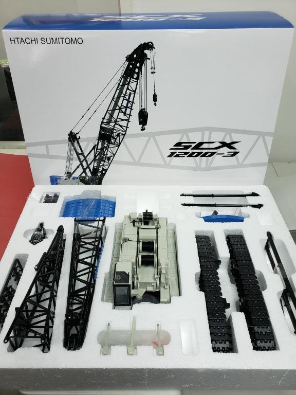 Hitachi Sumitomo日立住友SCX1200-3 Crawler Crane連2條9M Boom 起重機