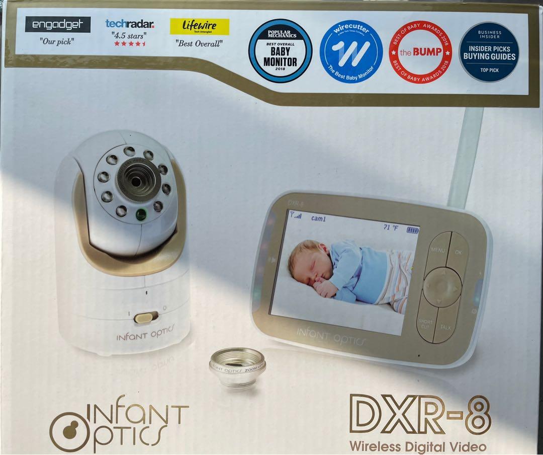 Infant Optics DXR8 Video Baby Monitor with Interchangeable Optical