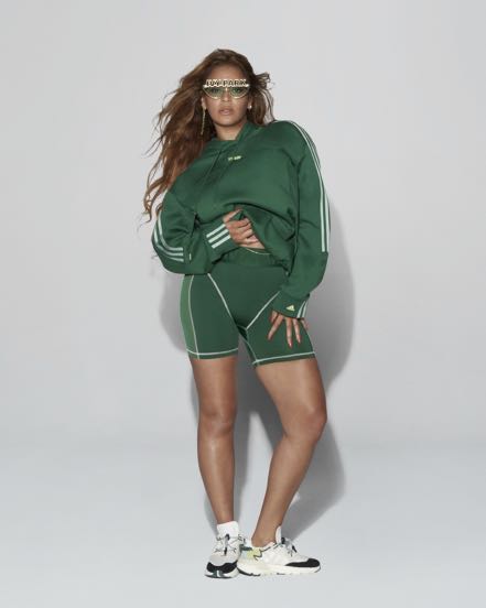 ADIDAS X IVY PARK GREEN HOODIE