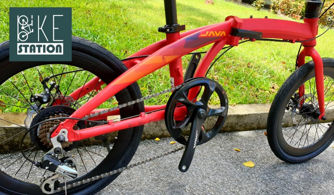 PROMO Java Zelo 20 406 Foldable bike Latest Edition Bi Fold Installment Available