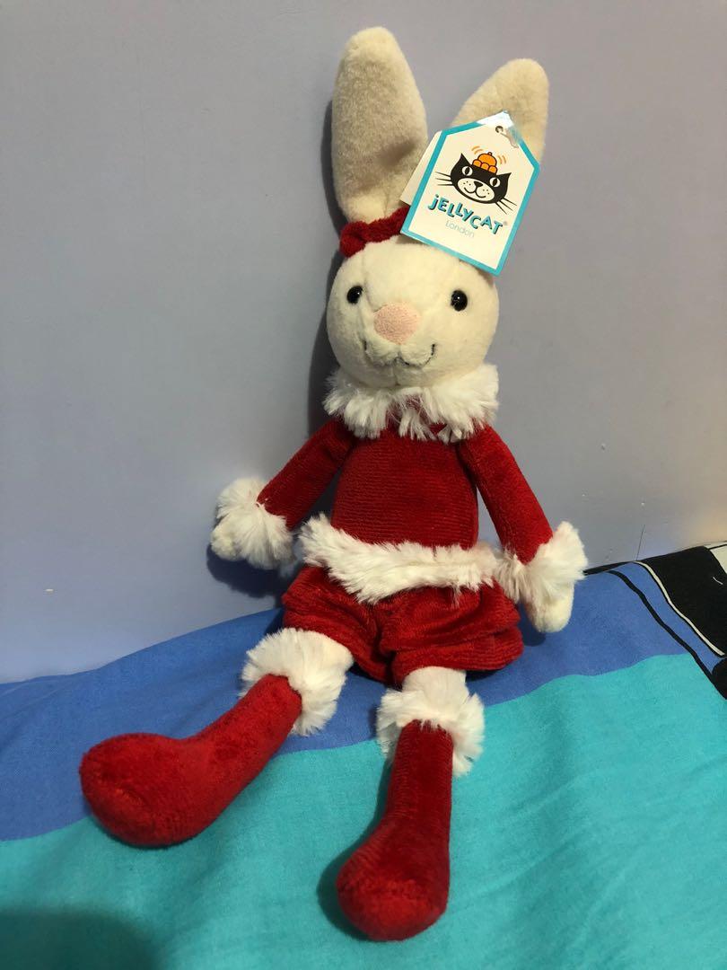 Jellycat christmas bitsy sales bunny