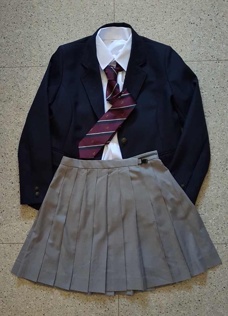 School uniform grey best sale skirt