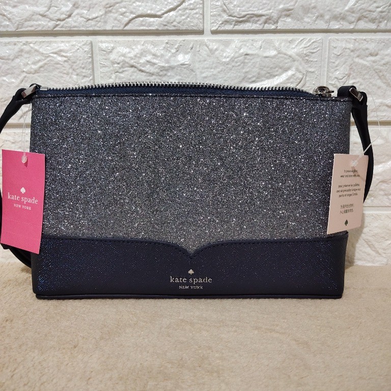 Lola glitter crossbody kate spade sales