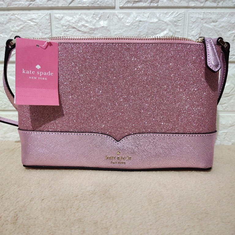Kate spade clearance pink sparkle bag