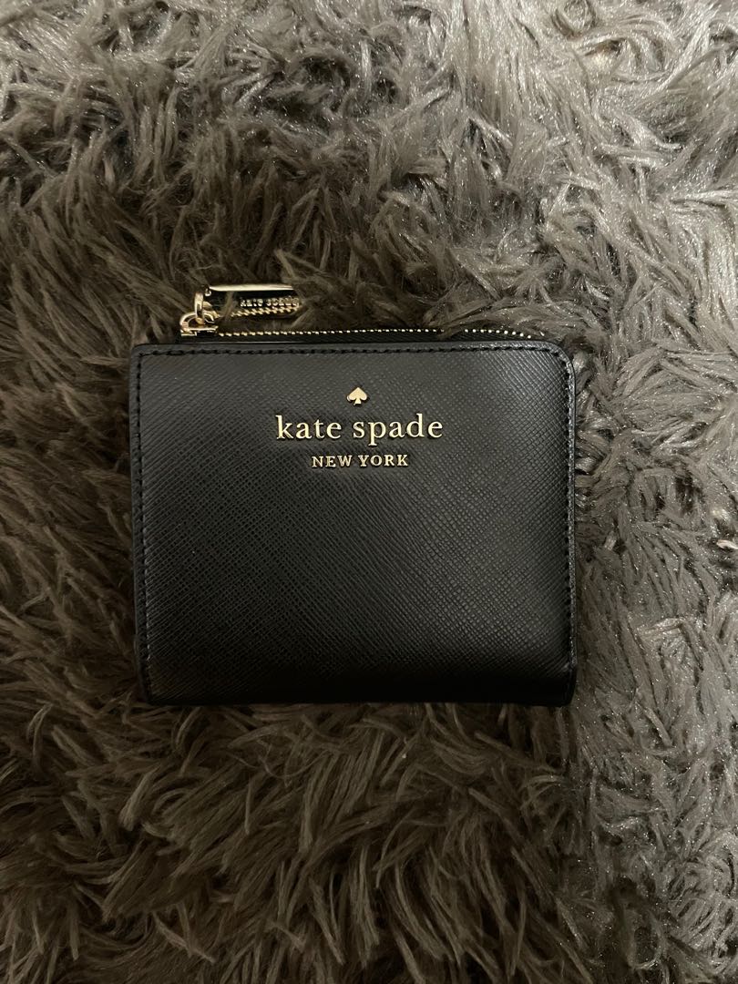kate spade leather zip around wallet