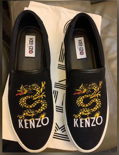 kenzo canvas shoes