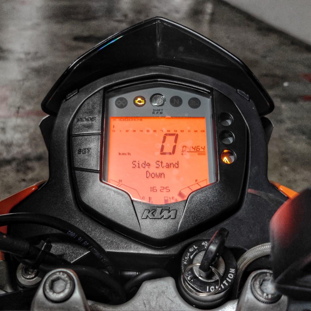 Ktm rc top 200 digital meter