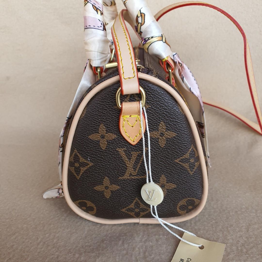 Louis Vuitton Nano Speedy – Luxury Handbag Hire – Purse Strings