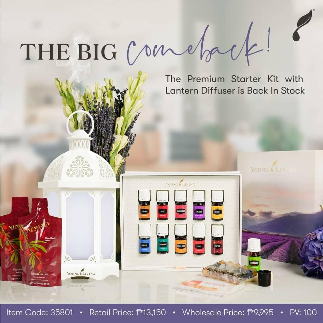 Lantern Diffuser (Category: Insect Repellents) located in Quezon City. Submitted by mishie28 (Listing ID 1064841764, Image 1). Description: Pre-order Lantern Diffuser by Young Living Ph sf c/o buyer mishie 09755108388.