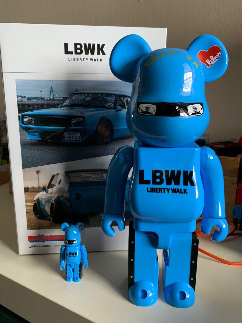 Liberty Walk Bearbrick 400% & 100%