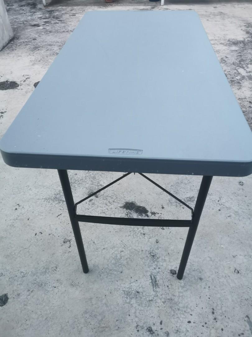 lifetime outdoor products on Lifetime Picnic Table 4ft Furniture Home Living Furniture Tables Sets On Carousell