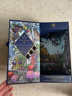 Limited Royal Salute 21 years - Box Only