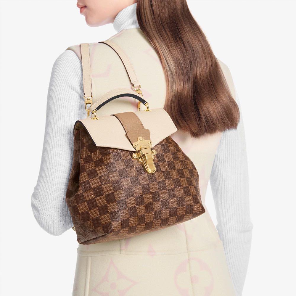 Louis Vuitton Clapton Backpack Damier Ebene, Luxury, Bags
