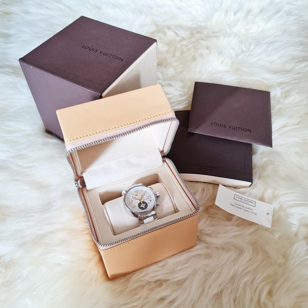 LOUIS VUITTON Tambour Lovely Cup Chronograph Watch, Luxury, Watches on  Carousell