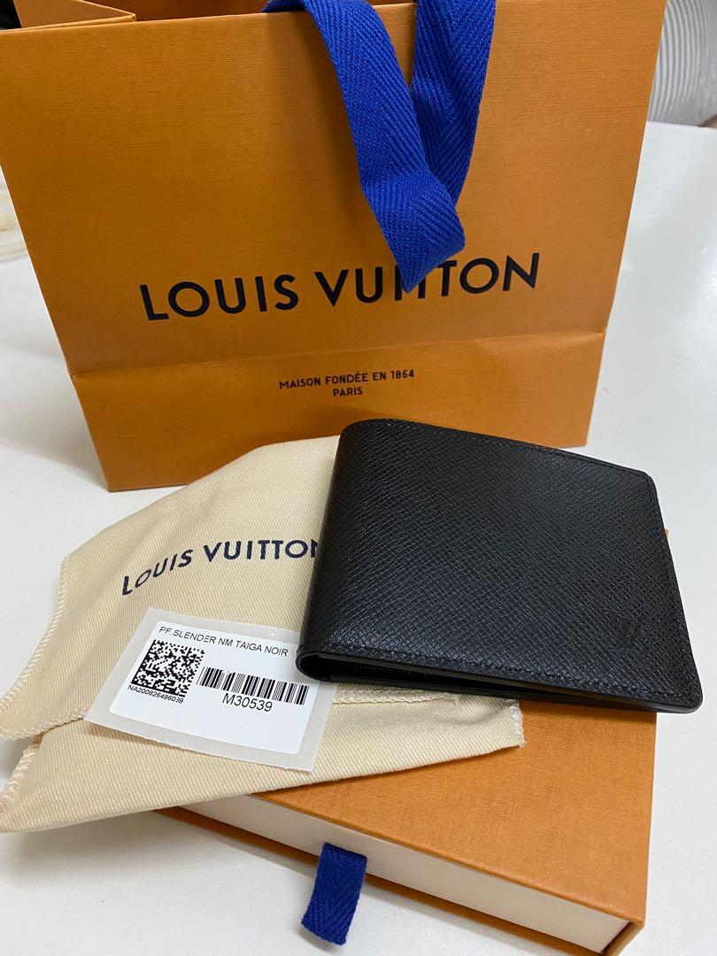 Louis Vuitton TAIGA 2023-24FW Slender wallet (M30539) in 2023
