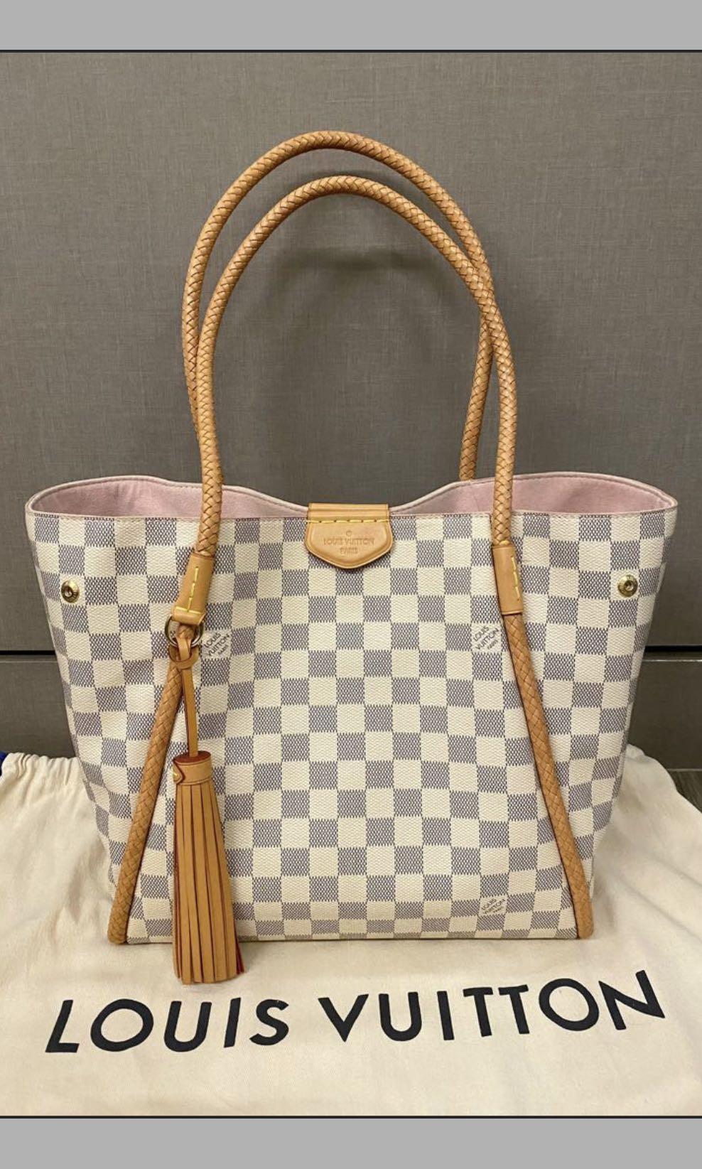 LV Propriano Damier Azur, Luxury, Bags & Wallets on Carousell