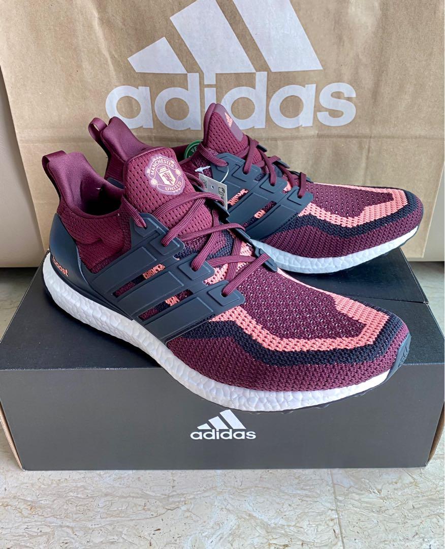 Manchester United Adidas Ultraboost *BRAND NEW* Sneakers running jogging shoes DNA x MUFC ultra boost not prada superstar stan smith Men's Fashion, Footwear, on Carousell