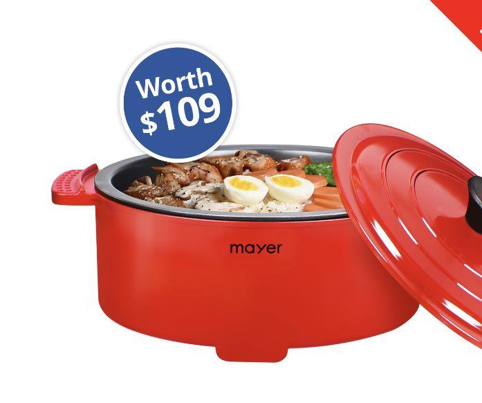 Mayer electric multi cooker 4l online