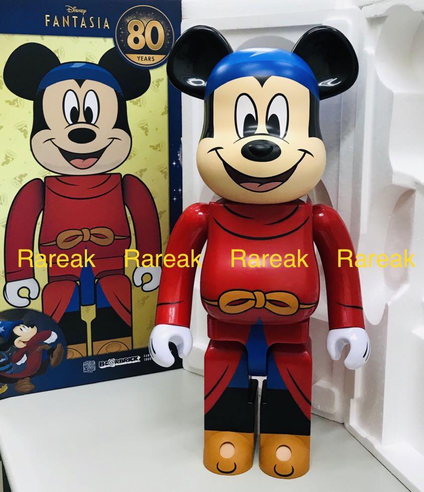 Medicom Bearbrick 2021 Disney Fantasia Mickey Mouse 1000% be