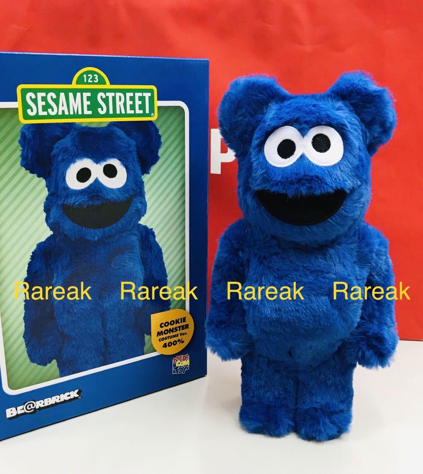 Medicom Bearbrick 2021 Sesame Street Cookie Monster Costume
