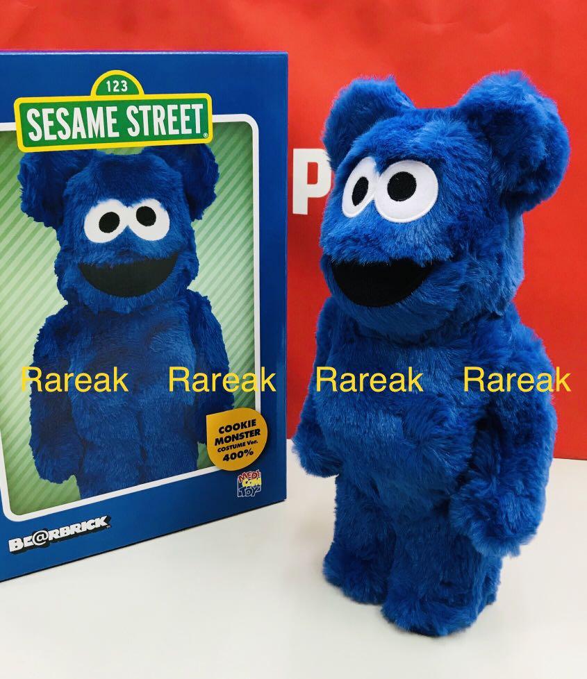 BE@RBRICK COOKIE MONSTER Costume 400%-