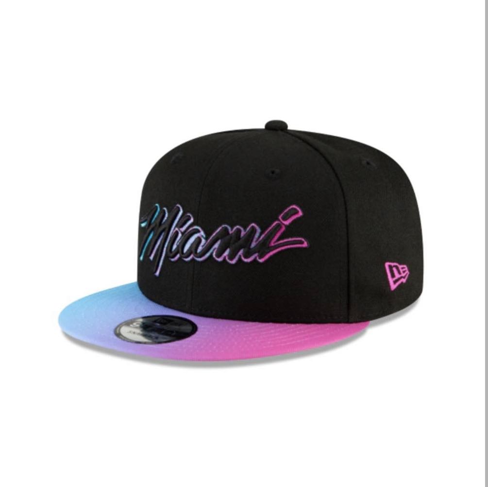 Miami heat city edition cap Outlet